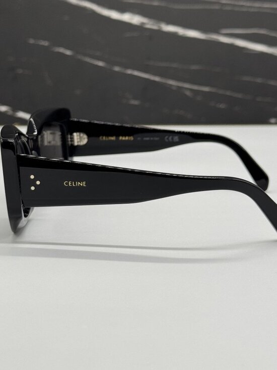 NEW CELINE CL40277I 01A SUNGLASSES BLACK WOMEN EYEWEAR CELINE main image 5